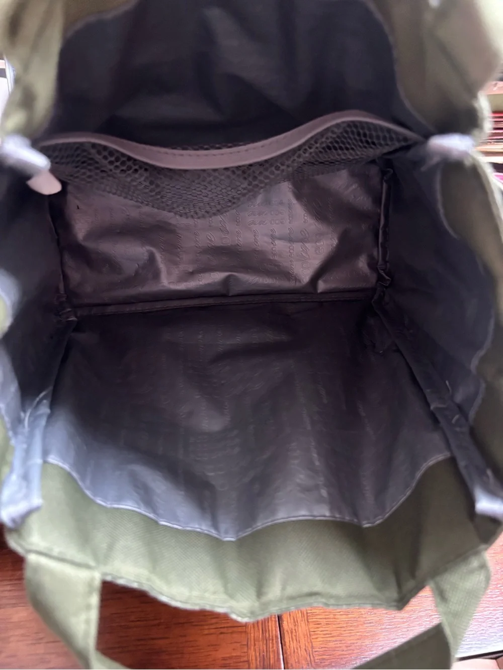 EcoOne Olive Green Canvas lunch Tote Bag